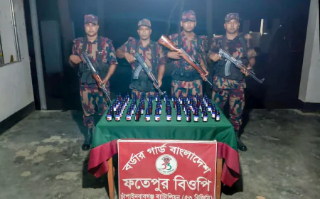 চাঁপাইনবাবগঞ্জে ভারতীয় সিরাপ জব্দ