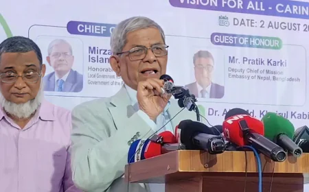 আগামী বছর থেকেই ঠাকুরগাঁও মেডিকেল কলেজে ভর্তি শুরু: মির্জা ফখরুল