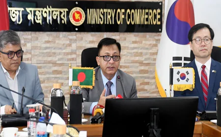 দক্ষিণ কোরিয়ার সঙ্গে সিইপিএ স্বাক্ষর, ৯৭% পণ্যে শুল্ক সুবিধা পাবে বাংলাদেশ