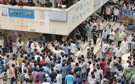 জকসু ভিপি-জিএসকে ক্যাম্পাস থেকে বের করে দিল ছাত্রদল