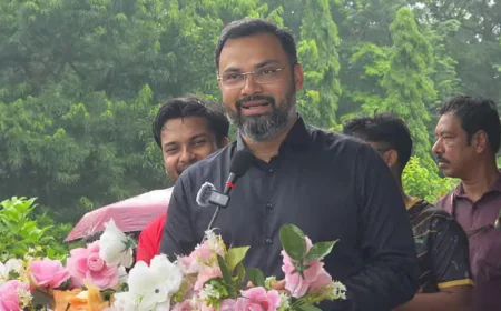 সুস্থ সমাজ গঠনে তরুণদের এগিয়ে আসার আহ্বান যুব ও ক্রীড়া প্রতিমন্ত্রীর