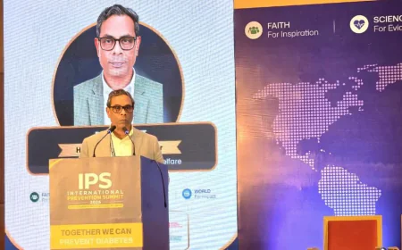 ডায়াবেটিস প্রতিরোধে বিজ্ঞান, ধর্ম ও সমাজের সমন্বয়ের আহ্বান