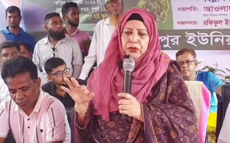 নরসিংদীতে বৃক্ষরোপণ কর্মসূচি ও কৃতি শিক্ষার্থীদের সংবর্ধনা
