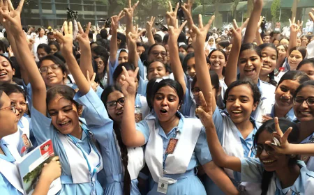 এসএসসি ও সমমানের ফল প্রকাশ, পাসের হার ৬২.২৫ শতাংশ