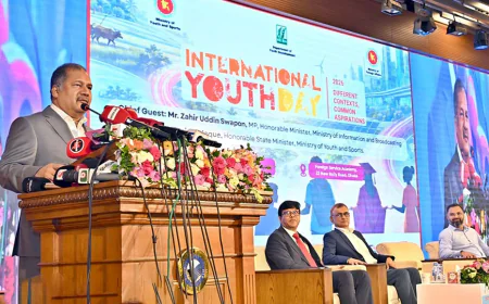কৃত্রিম বুদ্ধিমত্তার যুগে তরুণরাই সভ্যতার প্রধান শক্তি: তথ্যমন্ত্রী