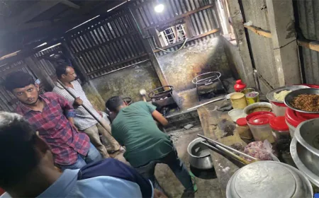 নরসিংদীতে অবৈধ গ্যাস সংযোগ বিচ্ছিন্ন