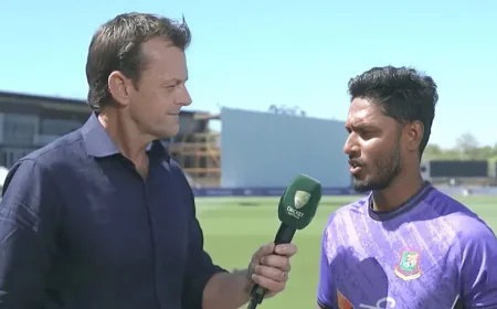 তানজিদের সেঞ্চুরির প্রশংসায় ওয়াহ ও পন্টিং