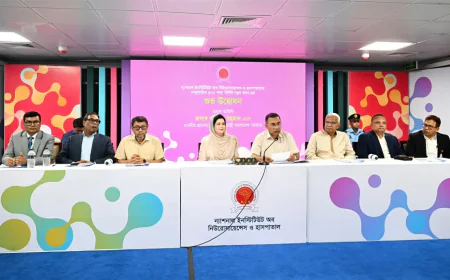চিকিৎসক-রোগীর আস্থা ও সহানুভূতির বন্ধনই উন্নত চিকিৎসাসেবার মূল ভিত্তি: প্রধানমন্ত্রী
