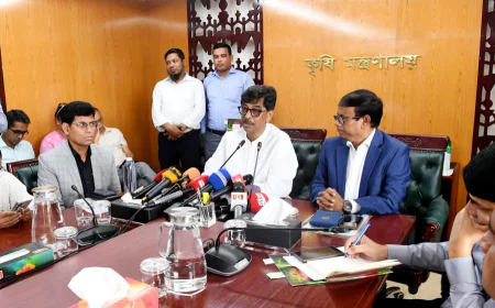 ১৮০ দিনের কর্মসূচির অগ্রগতি সন্তোষজনক, ধীরে ধীরে কমবে আমদানি নির্ভরতা: কৃষিমন্ত্রী