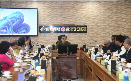 বাংলাদেশ-ভারত বাণিজ্য সম্প্রসারণে দুই যৌথ টাস্কফোর্স গঠনের প্রস্তাব, স্থলবন্দর আধুনিকায়নে জোর