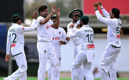 অস্ট্রেলিয়ার বিপক্ষে ঐতিহাসিক টেস্ট সিরিজ জয়ের লক্ষ্যে বাংলাদেশ এগিয়ে যাচ্ছে