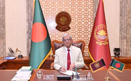 বঙ্গভবনে নবনির্বাচিত রাষ্ট্রপতির কার্যক্রম শুরু