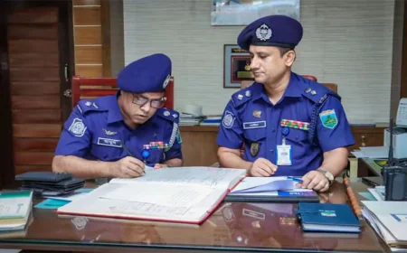 রাজশাহীতে নতুন পুলিশ সুপারের দায়িত্ব গ্রহণ