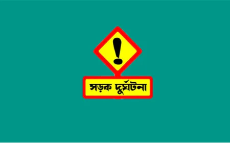 বগুড়ায় সড়ক দুর্ঘটনায় ২ জন নিহত