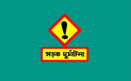 নড়াইলে সড়ক দুর্ঘটনায় একজন নিহত