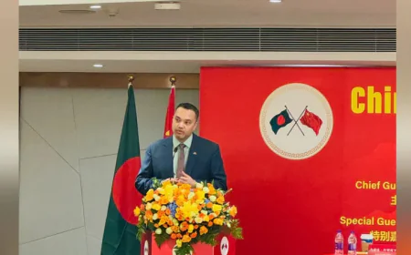 বাংলাদেশ-চীন জনসম্পর্কে শিক্ষাকে চালিকাশক্তি করার আহ্বান মাহদী আমিনের