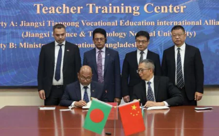 বাংলাদেশ-চীন কারিগরি শিক্ষা সহযোগিতায় এমওইউ স্বাক্ষরিত