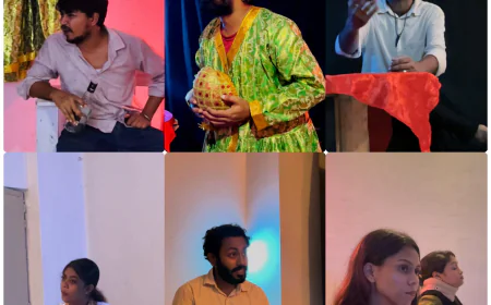 শিল্পের অবক্ষয় রোধের প্রত্যয়ে আবর্ত নাট্যদলের নব প্রযোজনা ‘নৈঋত' মঞ্চস্থ
