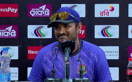 বিদেশের মাটিতে ২০ উইকেট নেওয়ার আত্মবিশ্বাস আছে বাংলাদেশ পেসারদের: তালহা