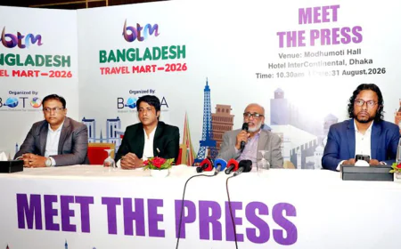 ৩ সেপ্টেম্বর ঢাকায় শুরু হচ্ছে বাংলাদেশ ট্রাভেল মার্ট