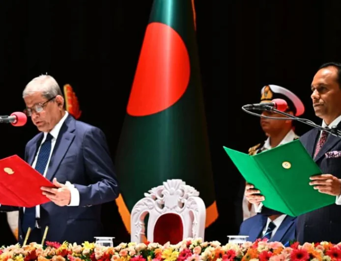 ২৩তম রাষ্ট্রপতি হিসেবে মির্জা ফখরুলের শপথ গ্রহণ