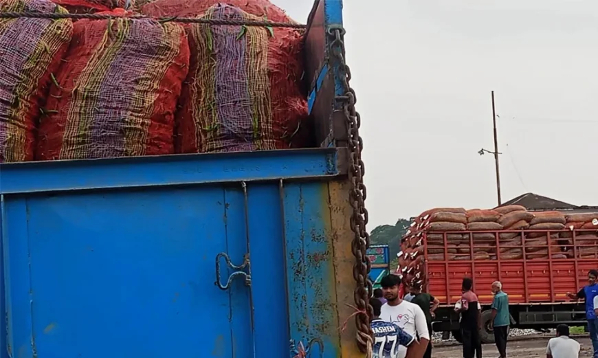 ভারত থেকে কাঁচা মরিচ এলো হিলি স্থলবন্দর দিয়ে