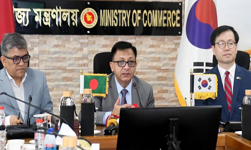 দক্ষিণ কোরিয়ার সঙ্গে সিইপিএ স্বাক্ষর, ৯৭% পণ্যে শুল্ক সুবিধা পাবে বাংলাদেশ