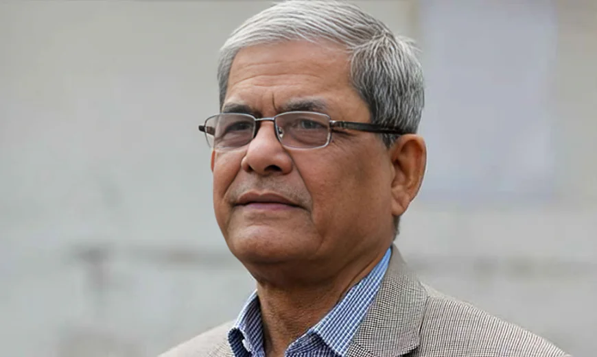 বিএনপি থেকে পদত্যাগ মির্জা ফখরুলের
