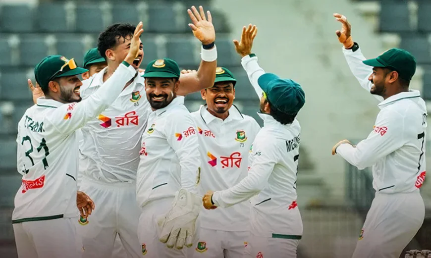 দ্বিতীয় সেশনেও বাংলাদেশি বোলারদের দাপট