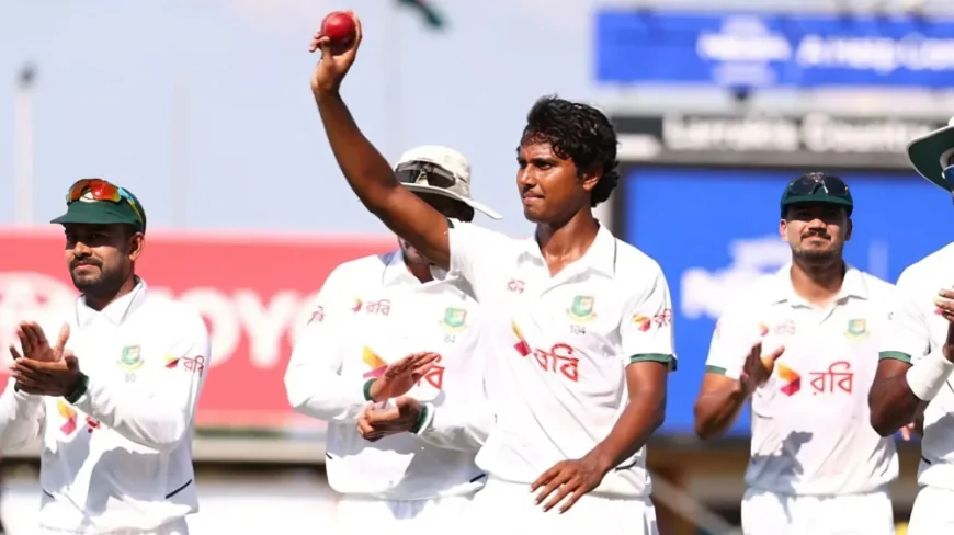 হাসানের বিধ্বংসী বোলিংয়ে ১৯৮ রানে গুটিয়ে গেল অস্ট্রেলিয়া