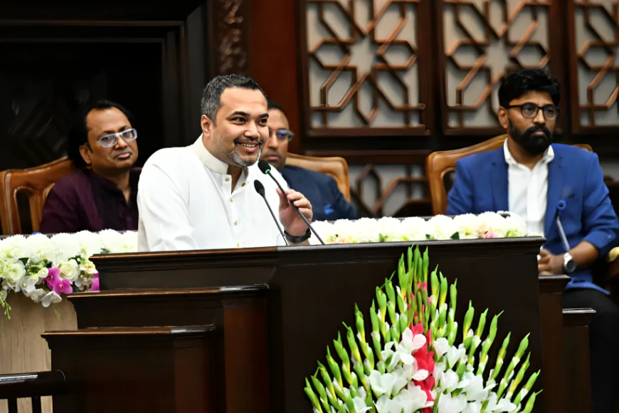 গণতান্ত্রিক মূল্যবোধ ও সুশাসন প্রতিষ্ঠায় সরকারের পথচলা অব্যাহত : মাহদী আমিন