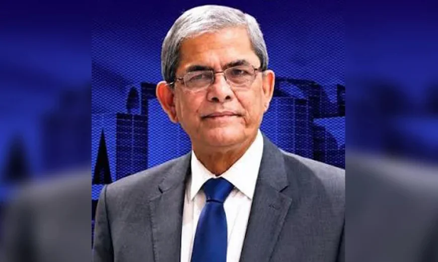 মির্জা ফখরুলকে রাষ্ট্রপতি ঘোষণা করে ইসির প্রজ্ঞাপন জারি