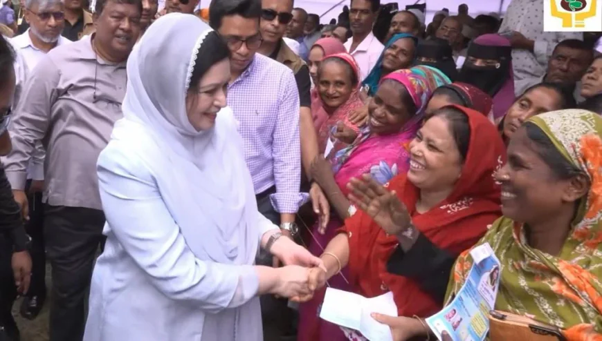 ছানি অপারেশন ক্যাম্প পরিদর্শনে ডা. জুবাইদা রহমান