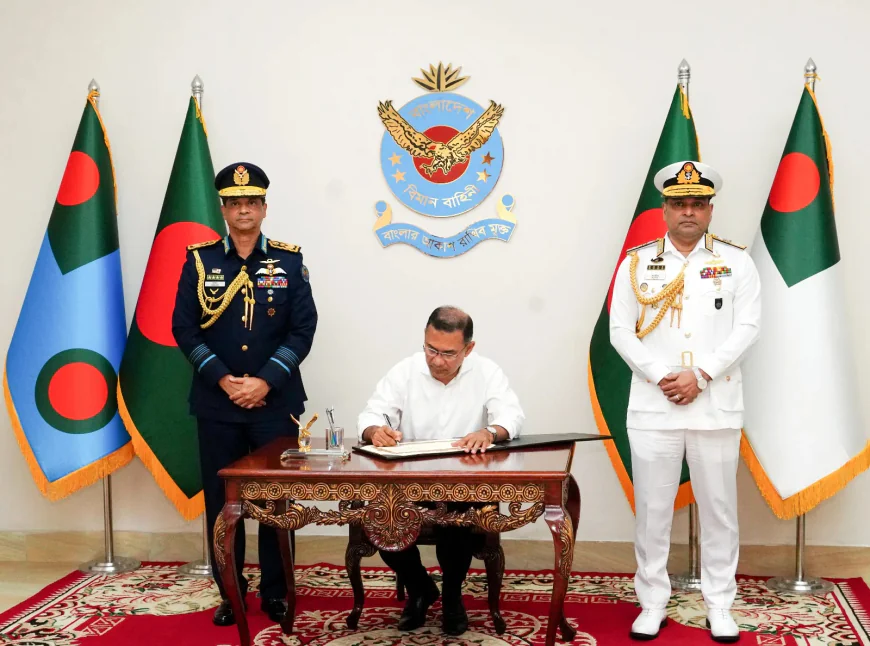 নৌ ও বিমানবাহিনীর নির্বাচনী পর্ষদ উদ্বোধন প্রধানমন্ত্রীর