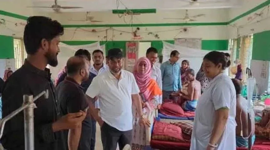 মোংলা উপজেলা স্বাস্থ্য কমপ্লেক্স পরিদর্শনে পরিবেশ প্রতিমন্ত্রী