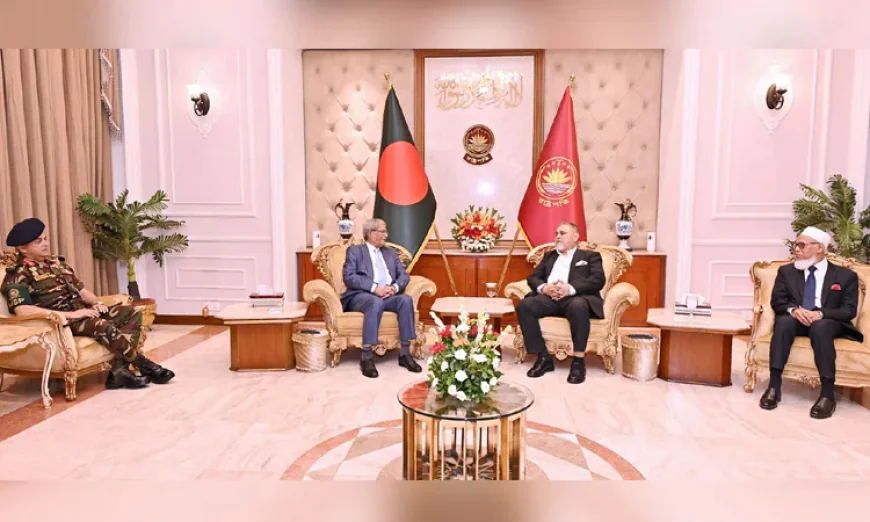 নির্বাচন কমিশনের ভাবমূর্তি ও জনআস্থা অটুট রাখার আহ্বান রাষ্ট্রপতির