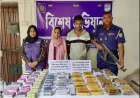 ঝিনাইদহে ভারতীয় অবৈধ ওষুধসহ দম্পতি আটক