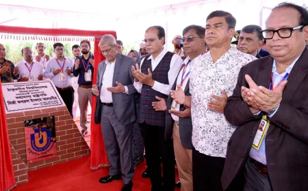 রাষ্ট্রপতি ঠাকুরগাঁও বিশ্ববিদ্যালয়ের ভিত্তিপ্রস্তর স্থাপন করলেন