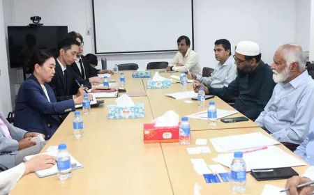 জাপানের প্রতিনিধিদলের সঙ্গে দুর্যোগ ব্যবস্থাপনা প্রতিমন্ত্রীর বৈঠক