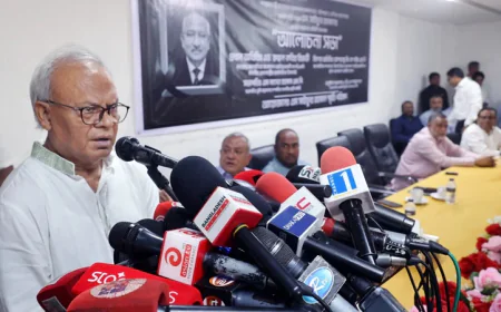 রুহুল কবির রিজভী: সাইফুর রহমান বিএনপির গৌরবের পাশাপাশি জাতির সম্পদ