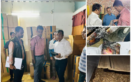 গাজীপুরে কারখানায় অভিযান, ৫০ লাখ নকল ব্যান্ডরোলযুক্ত সিগারেট ধ্বংস