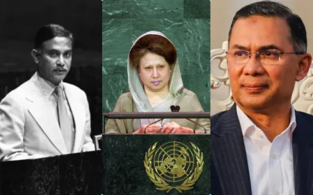 জিয়া পরিবারের তৃতীয় সদস্য হিসেবে জাতিসংঘে ভাষণ দেবেন তারেক রহমান