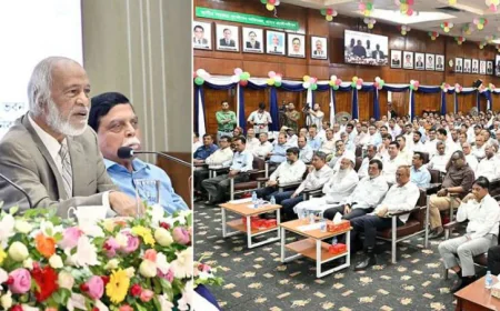 সীমিত সম্পদের সর্বোচ্চ ব্যবহার নিশ্চিত করতে এলজিইডি মন্ত্রীর আহ্বান