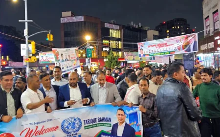 নিউইয়র্কে প্রধানমন্ত্রীর আগমন ঘিরে বিএনপি নেতাকর্মীদের মধ্যে ব্যাপক উৎসাহ