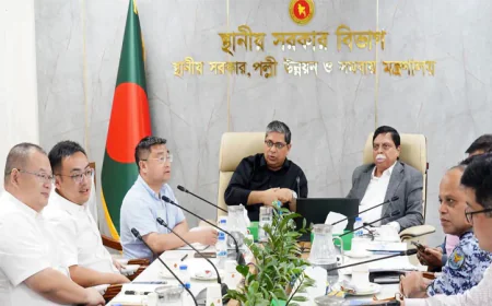 বর্জ্য ব্যবস্থাপনায় আধুনিক ও টেকসই প্রযুক্তি ব্যবহারের ওপর জোর স্থানীয় সরকার প্রতিমন্ত্রীর