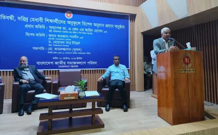প্রতিটি জেলা ও উপজেলায় একটি করে প্রতিবন্ধী স্কুল প্রতিষ্ঠা করা হবে: ডা. জাহিদ হোসেন