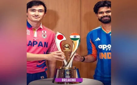 জাপান ভারতের কাছে ২ রানে হারলো
