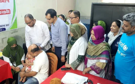 হামের প্রাদুর্ভাব ঠেকাতে চট্টগ্রামে টিকাদান ক্যাম্পেইন শুরু