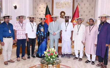 কৃষকদের স্বার্থ রক্ষায় জাতীয় কেন্দ্রীয় সংগঠন গঠনের আহ্বান রাষ্ট্রপতির
