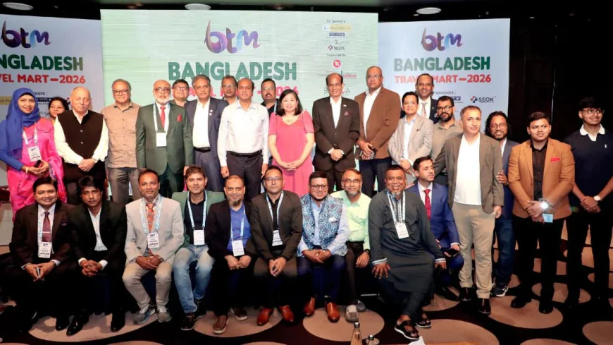 ঢাকায় বাংলাদেশ ট্রাভেল মার্ট শুরু, জড়ো হয়েছেন বিশ্বের পর্যটন ব্যবসায়ীরা